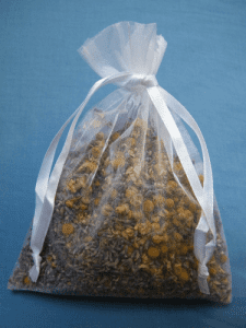 dried chamomile flowers sleep bag dried lavender
