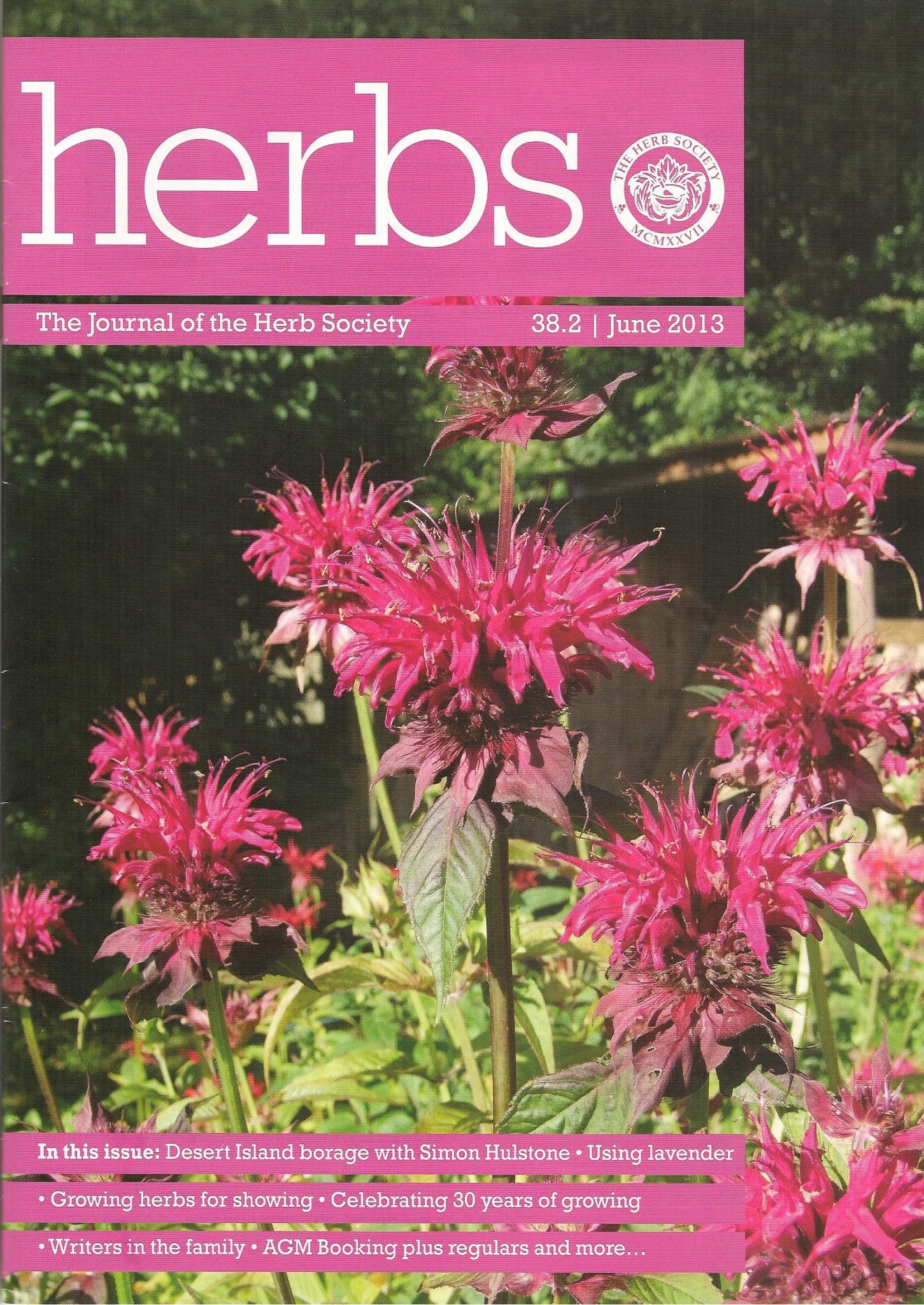 herbs magazine june herb society