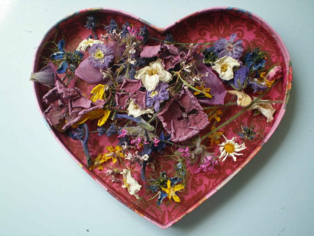 I heart dried flowers