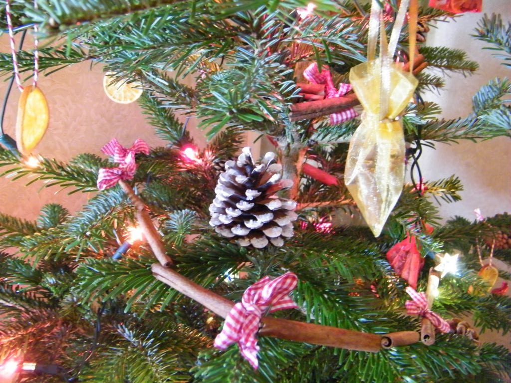 natural christmas crafts tree decorations