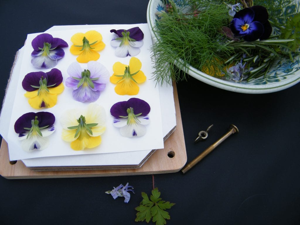 natural floral craft project
