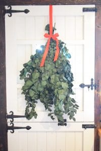 festive foliage door