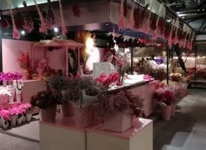 indoor florist stall