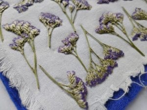 pressed sea lavender
