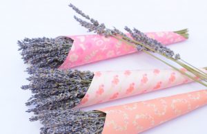 dried lavender posy